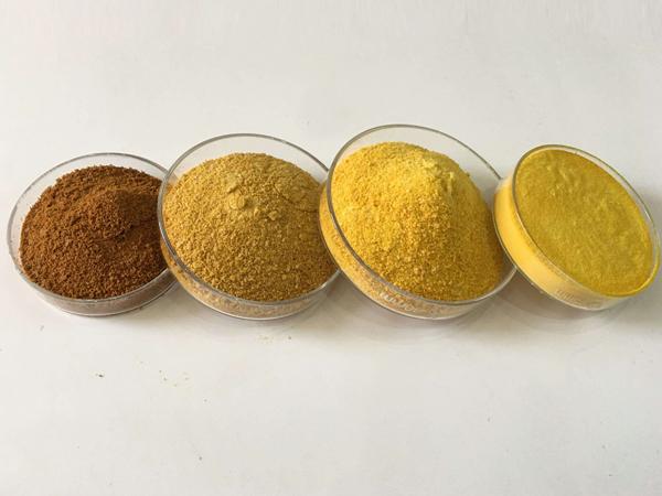 不同含量的聚合氯化铝的应用